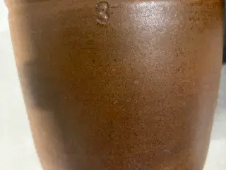 Ler syltekrukke nr 3