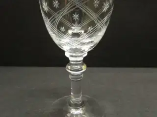 Kronborg Rødvinsglas. H:140 mm.