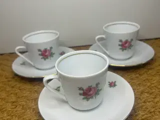 Østtysk Colditz vintage porcelæn 
