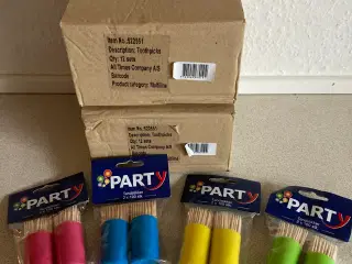 24 pk m/2x100 stk tandstikker 