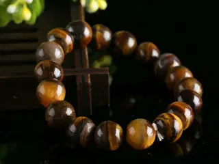 Tiger Eye armbånd. 8,10,12,14  mm's perler