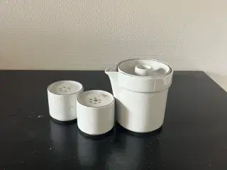 Porcelæn Blå kant royal cobenhagen