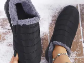 Ultra varme Ankel sko/støvler med skridsikker tyk 