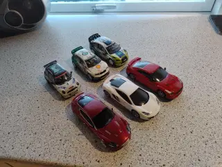 6 stk Scalextric biler