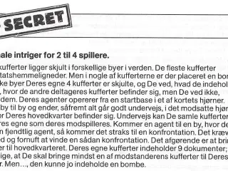 Top Secret Brætspil