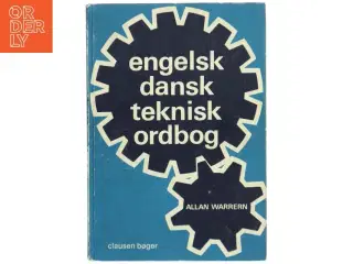 Engelsk Dansk Teknisk ordbog