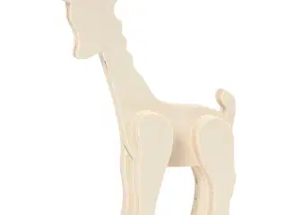 Dyrefigur, giraf, H: 19 cm, B: 14 cm, 1 stk.