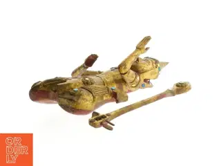 Håndmalet træfigur