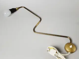 ⭐️· Vintage Væglampe / Udtrækslampe af E.S. Horn -