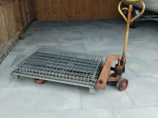 Palleløfter med Gitterbox