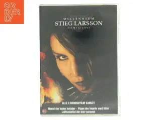 Millennium Stieg Larsson Film Trilogi (alle 3 film samlet) med Mikael Blomkvist (DVD)