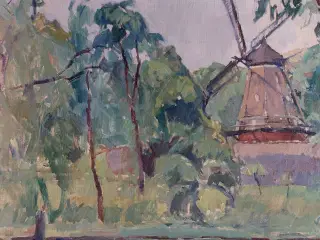 PER SONNE ( 1906-1996 ) oliemaleri