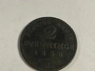 2 Pfennig 1856 Germany