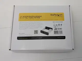 StarTech 3.5" Hot-Swap Bay HSB1SATSASBA – SATA/SAS