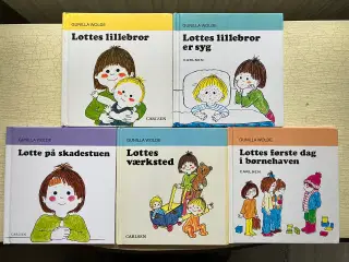 Lotte bøger, Totte bøger, Willi bøger, Cirkeline