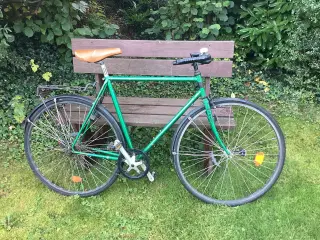 Street cykel med torpedo nav