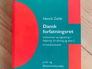 Dansk forfatningsret af Henrik Zahle