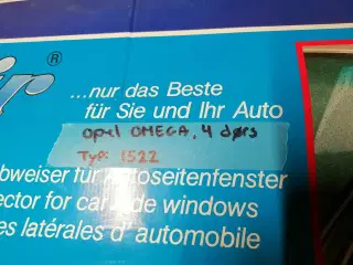 Opel Omega 4 dørs Climair ( Typ 1522 )vindafvisere