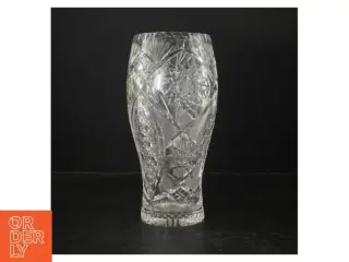 Krystalvase (str. Ø. 10 cm. 26 cm)