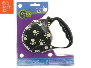 Hundesnor med fleksibel line fra Petit (str. 4,5 m cm)