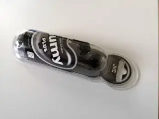 JVC Gummy Plus HA-FX7-B - Øretelefoner - Sort
