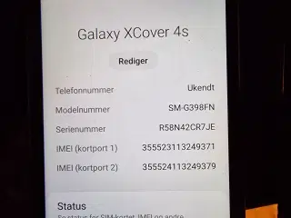 Samsung Galaxy XCover 4s – Robust og pålidelig sma