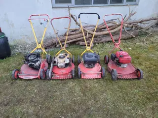4 defekte Klippo plæneklipper