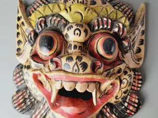 ⭐️· Håndlavet balinesisk Barong-maske