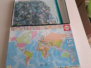 Puslespil 1500 brikker