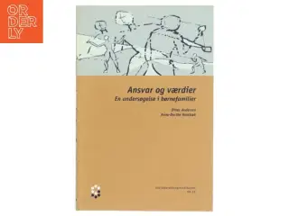 Ansvar og værdier af Dines Andersen (Bog)
