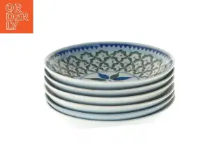 Sæt af dekorative skåle (str. Ø 6 stk 11,5 cm)