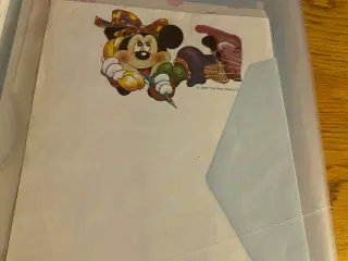 Mappe med Retro brevpapir 