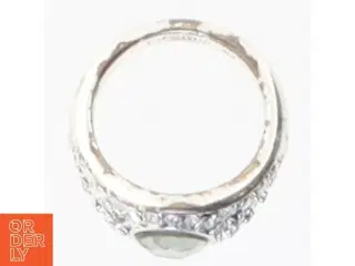 Ring med krystaller (str. 50 mm)