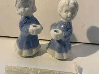 Jule engle i porcelæg