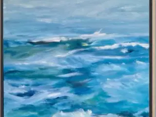 Abstrakte bølger 80x80