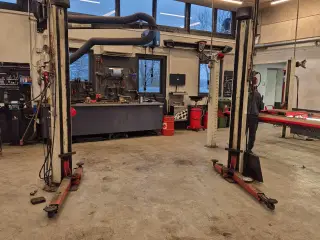 2 søjlet stenhøj lift