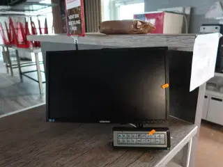 Computerskærm SAMSUNG S22E450 med betjeningspanel
