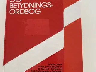 Retskrivnings og betydnings ordbog 