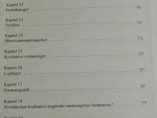 Kvalitative forskningsmetoder i psykolog