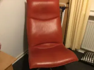 2 læderstole