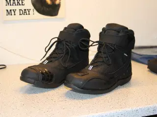 Læderstøvler kort model