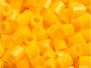 Gule Rørperler 5x5 mm - 6000 stk. til Kreativitet