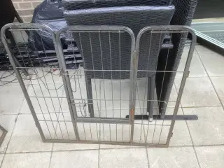 Hundehegn 80x80 cm 8 stk med spyd