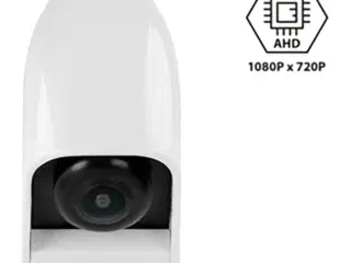 Bakkamera AHD universal dråbeformet hvid 12/24V