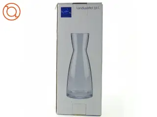 Karafel/vase fra Lyngby Glas (str. 26 x 11 cm)