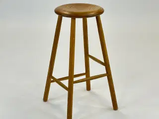 Elegant Barstol i Egetræ