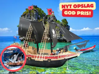 Playmobil Piratskib – Julegave, bæredygtig