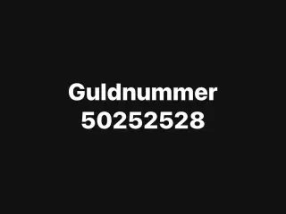 Guldnummer 