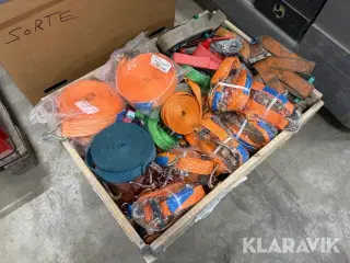 Surringsbånd og stropper - 1 halvpalle