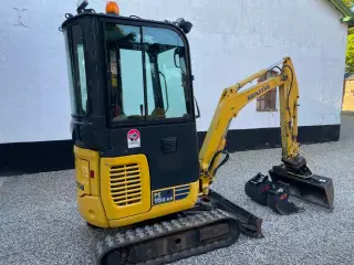 Komatsu PC16 minigraver Kun 975 timer 